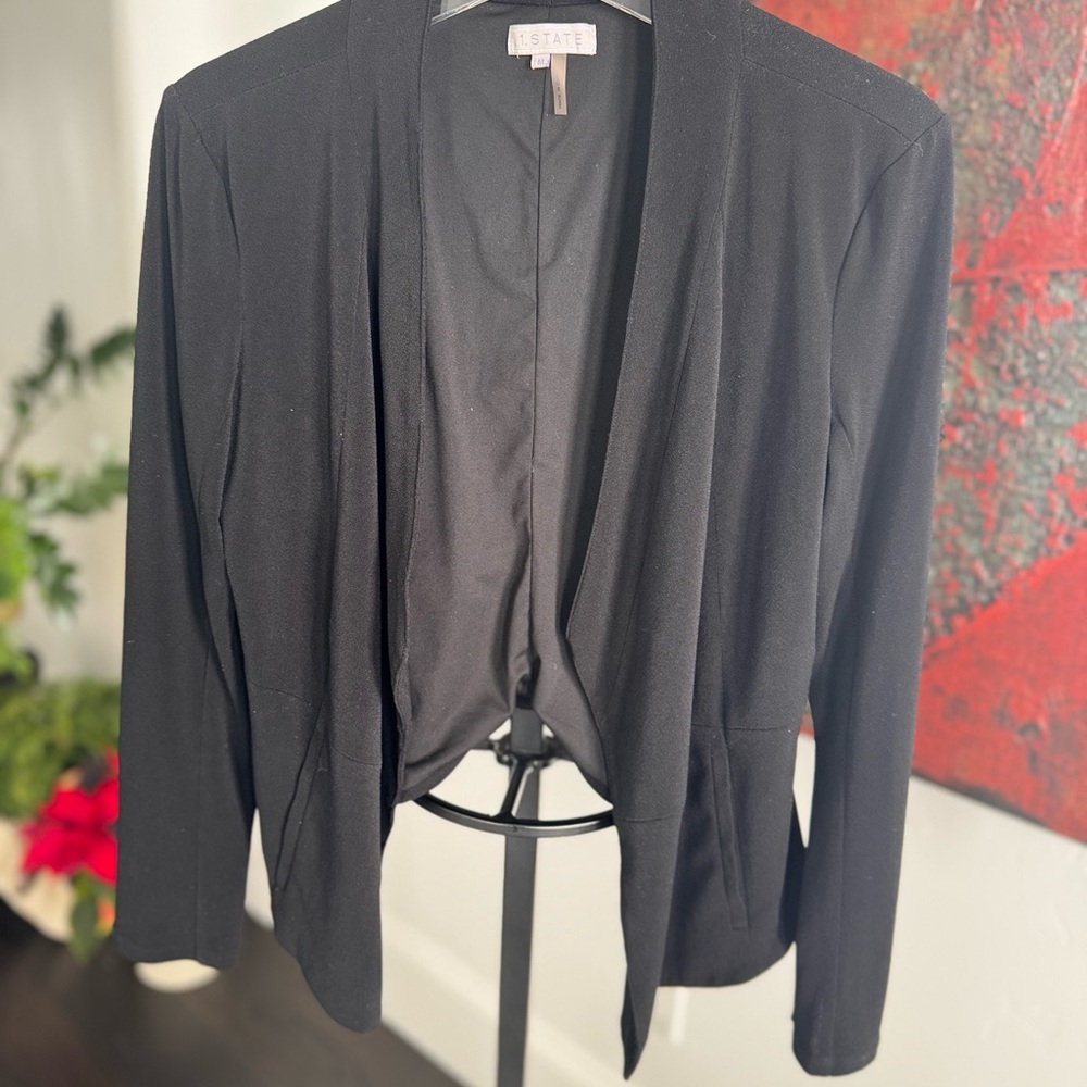 State Black Women's Blazer Jacket
